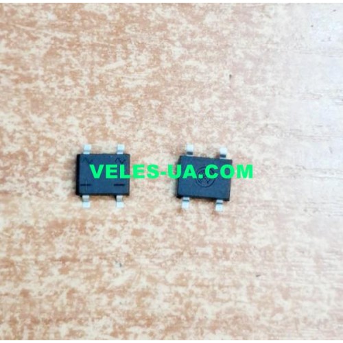 міст 2 A x 1000V корпус SMD4, DB207S (артикул: DB207S SMD4) міст 2 A x 1000V корпус SMD4, DB207S (артикул: DB207S SMD4)
